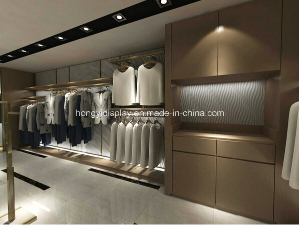 Custom Menswear Shopfitting, Men Garment/Clothing/Footwear Store Display Fixtures