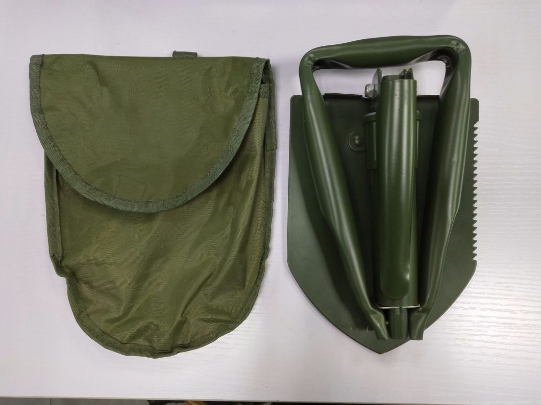 Military Entrenching Gardening Tool Metal Folding Gear Shovel (SYFS-080)