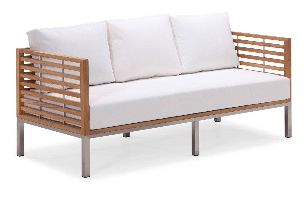 Garden Sofa Set Modern Outdoor Teak Wood Furniture