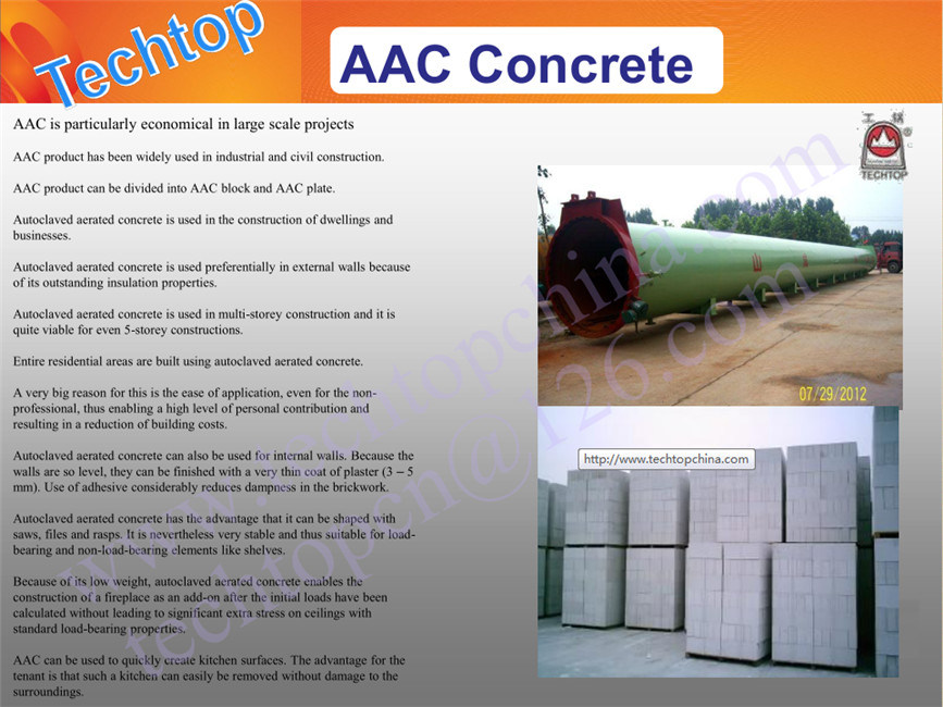 AAC/Autoclave Aerated Concrete Block Machine (AAC)