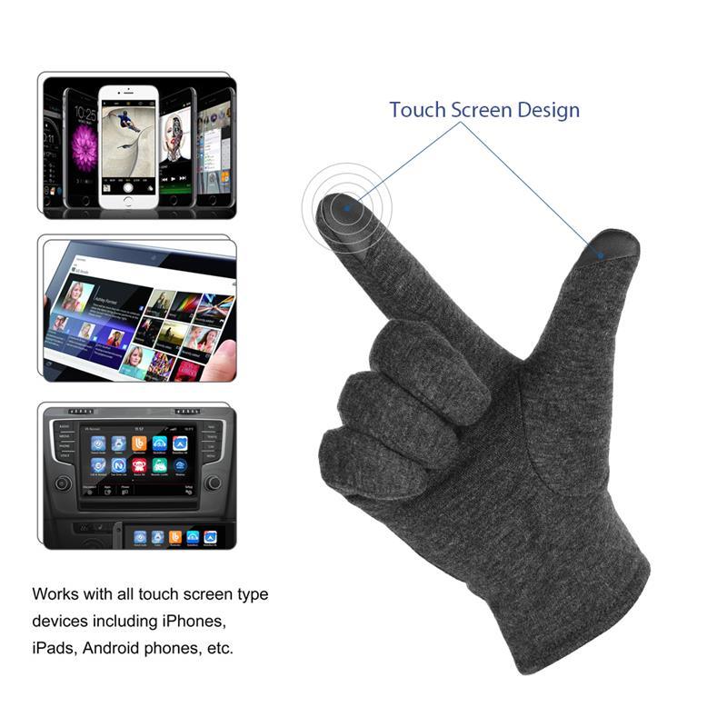 Winter Warm Gloves Touch Screen Gloves Casual Gloves Mittens for Men Women