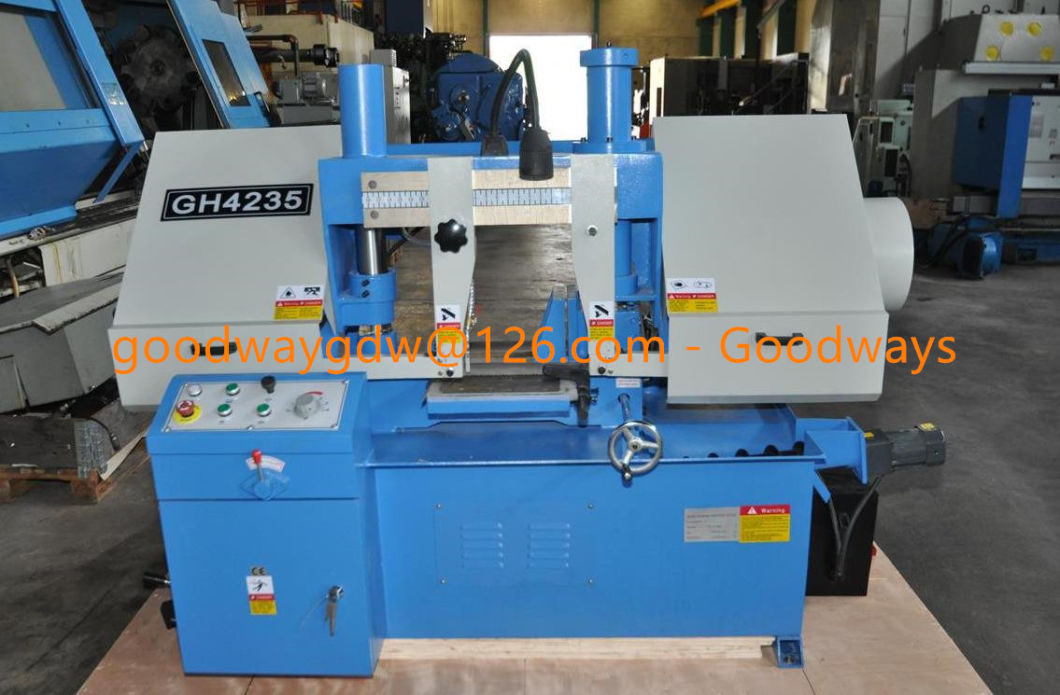 Horizontal Electric Portable Band Belt Sawing Machine for Metal Cutting Gh4220