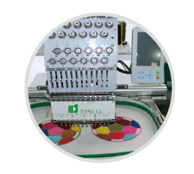 High Speed 4 Heads Tubular Cap Embroidery Machine