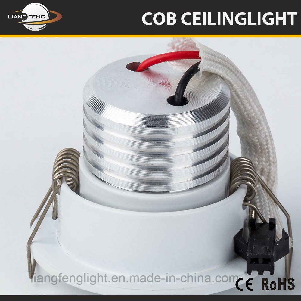 LED Recessed 3W Ceiling COB Spotlight Downlight