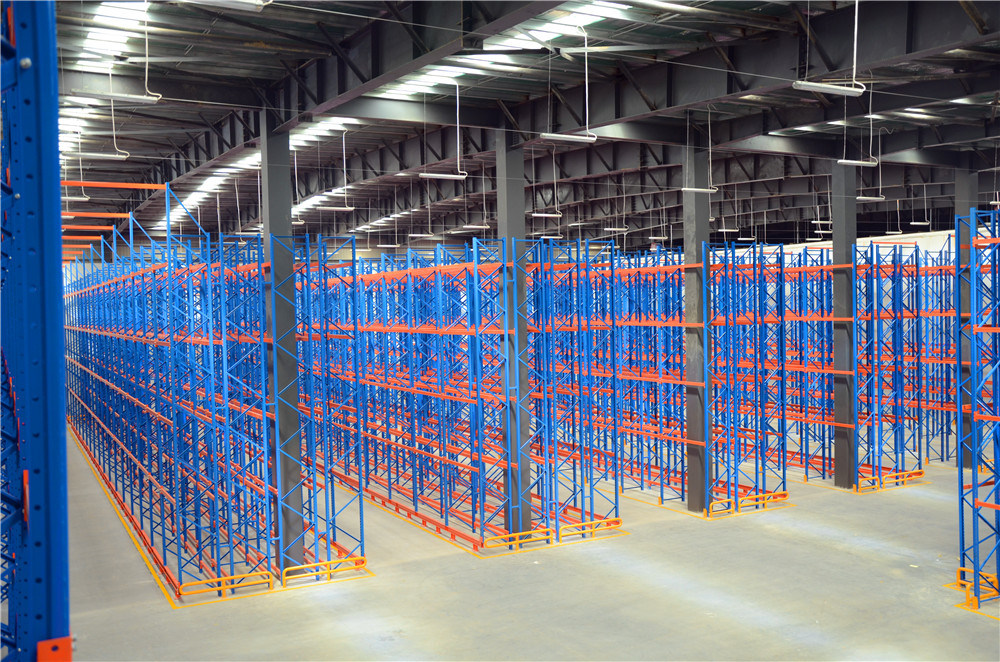 Heavy Duty Double Deep Pallet Rack for Warehouse Storage