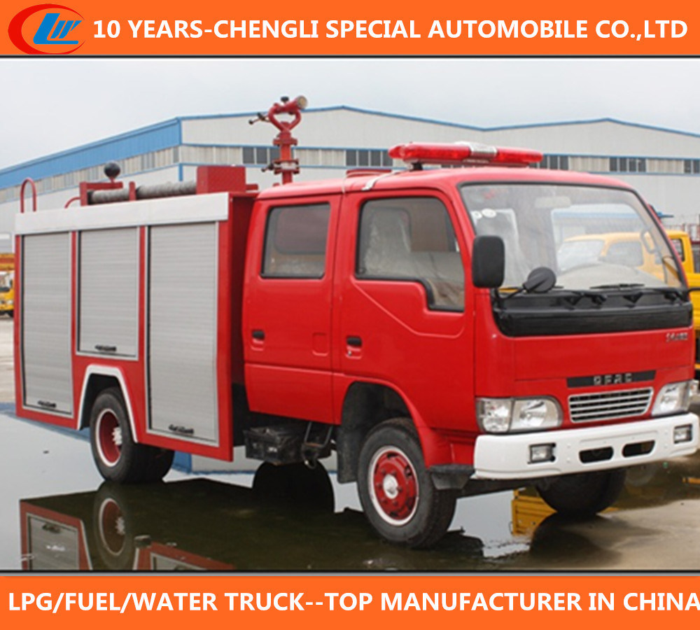 4X2 Dongfeng Water Foam Fire Fighting Truck