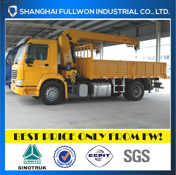 Sinotruk 4X2 Crane 3 Ton Boom Truck