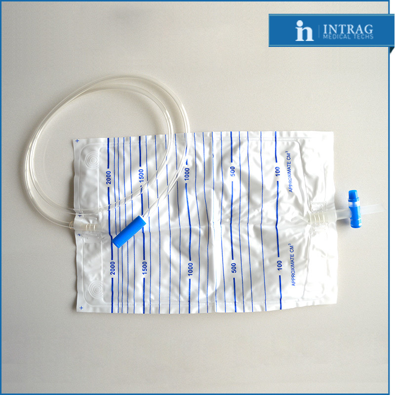 Sterile Disposable Urine Bag with Twist Turn Valve