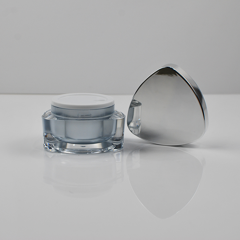 50ml Acrylic Jar Triangle Acrylic Cosmetic Jar