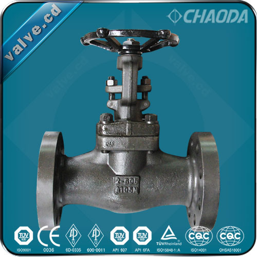 API602 Forged Steel Solid Wedge Gate Valve