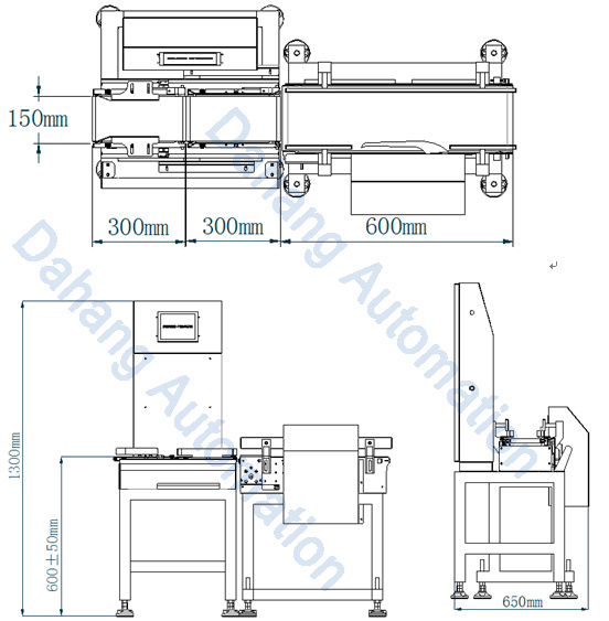 Digital Checkweigher Scales From Dahang Automation