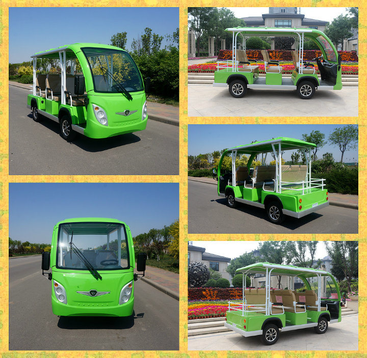 Ce Approved China Factory 8 Seater Electric Shuttle Bus
