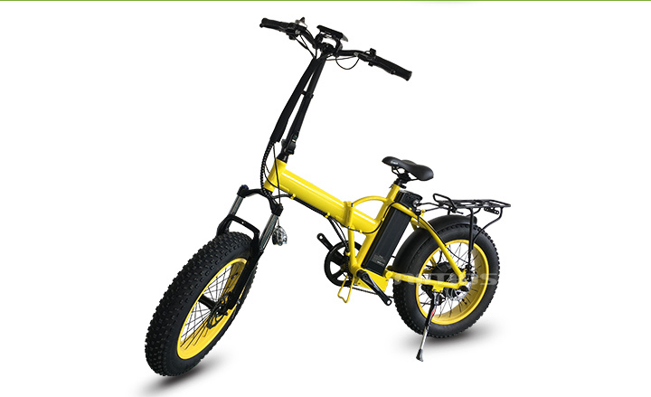 20*4.0kenda Fat Tire Al Alloy Folding 250W-750W 8fun Motor with LCD Display