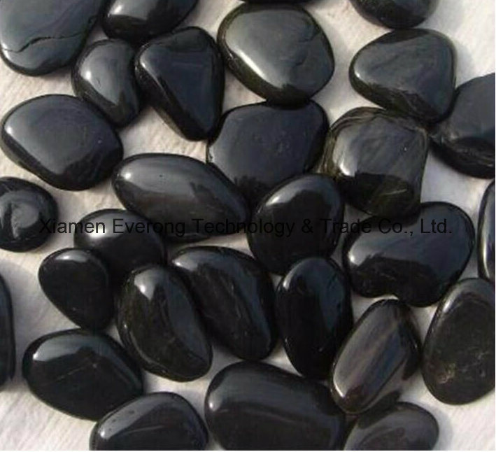 Cheap Red/ White/Black/Green/Brown/Yellow Stone River Pebble with Polished &Unpolished
