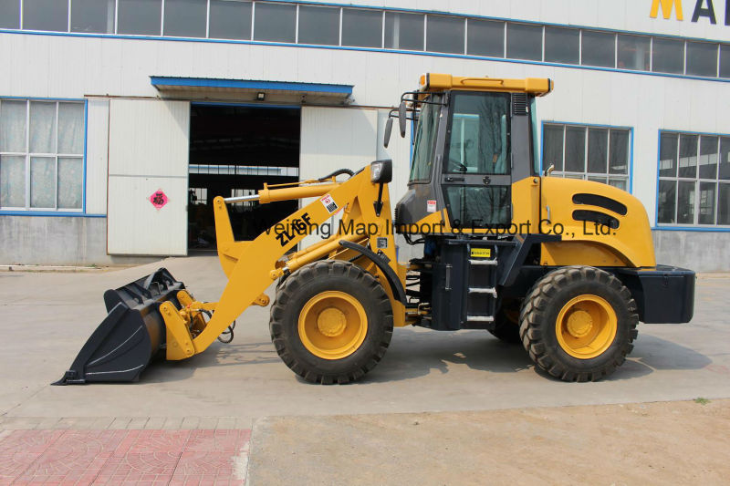 Low Price 1.6ton Wheel Loader Zl16f with Cummins Engine