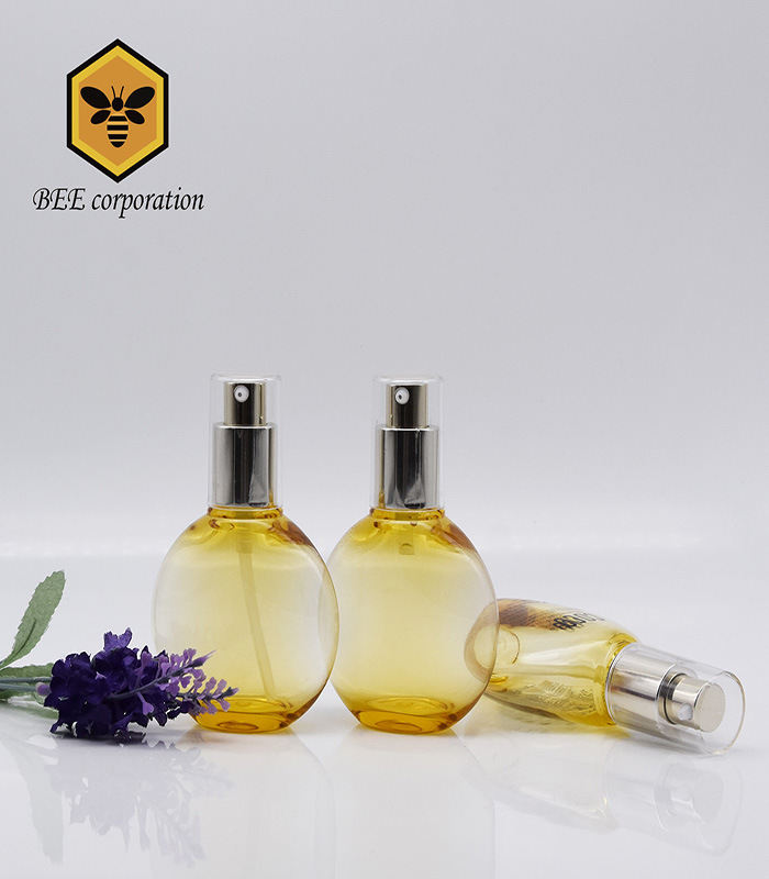 Round Cosmetic Packaging Glass Bottle for Lotion (BN-D-70)