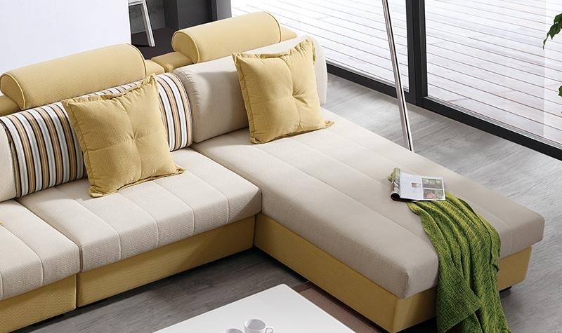 Modern Sectional Fabric Sofa Set for Home Livingroom Furniture (HCF608)