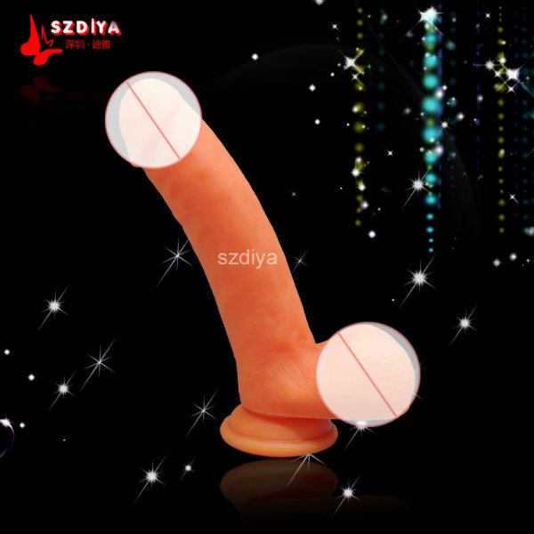 Silicone Didlo Male Penis Free Gay Sex for Lesbian (DYAST367)