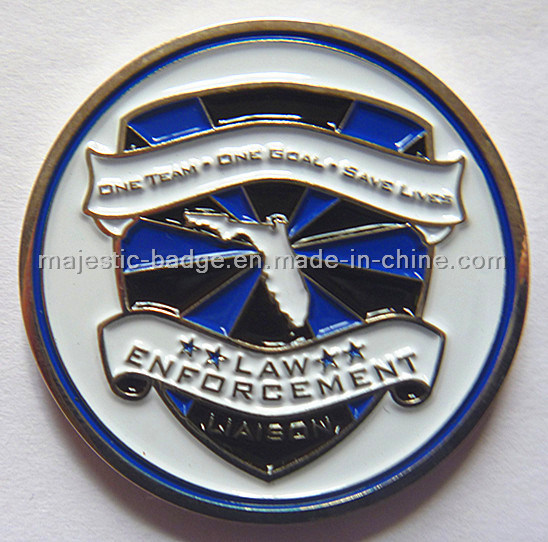 Gold Plated Soft Enamel Customized Challenge Coin