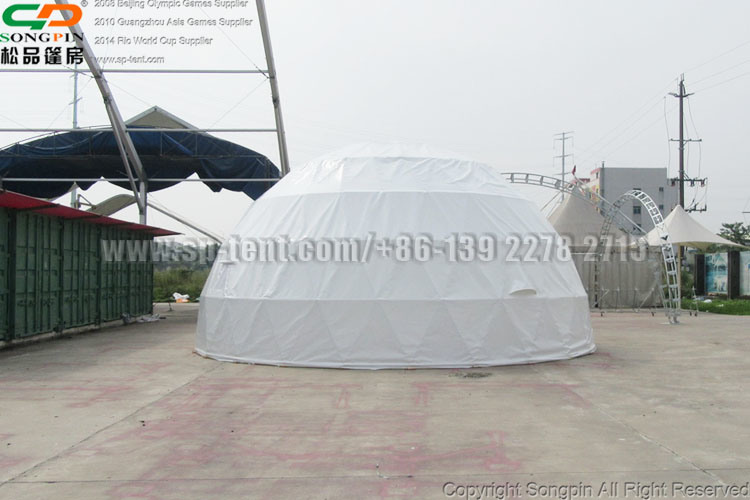 10m Half Sphere Luxury Hotel Geodesic Dome Tent