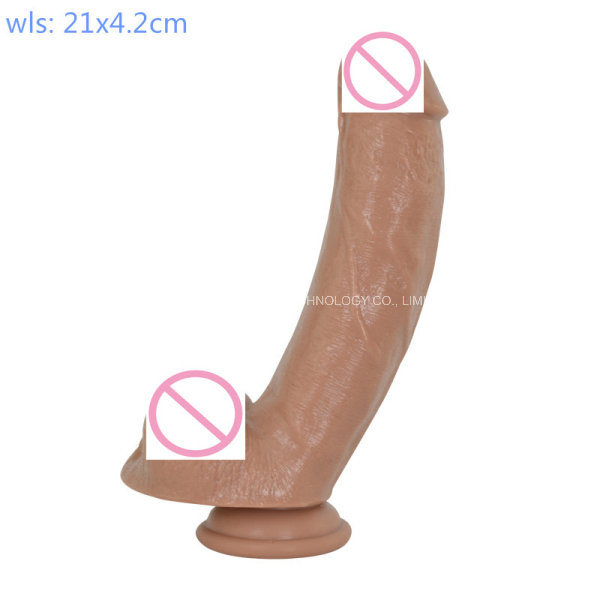 Sex Toy Silicone Penis Realistic Dildo with Suction Cup