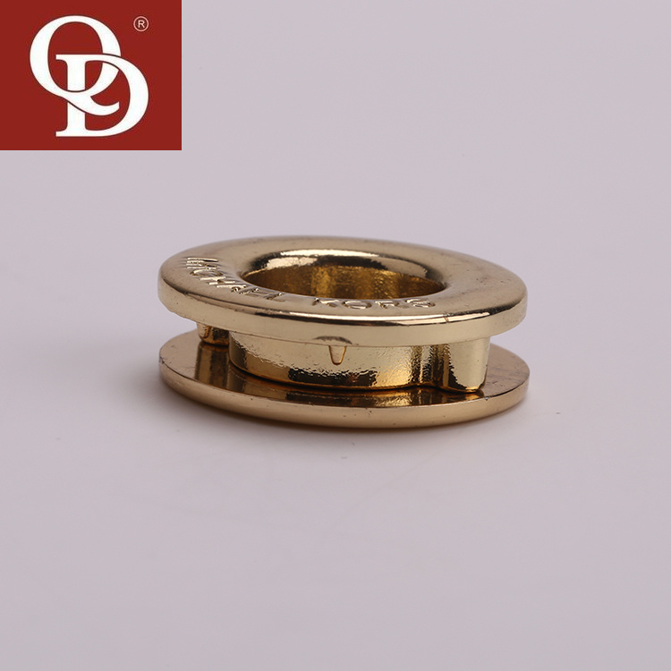 Wholesale Round Square Oval Plating Colored Custom Brass Metal Eyelets