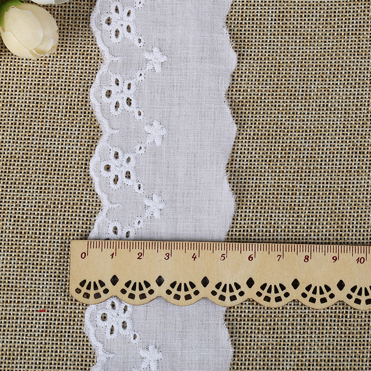 Wholesale High Quality More Design Cotton Lace Trim for Garment