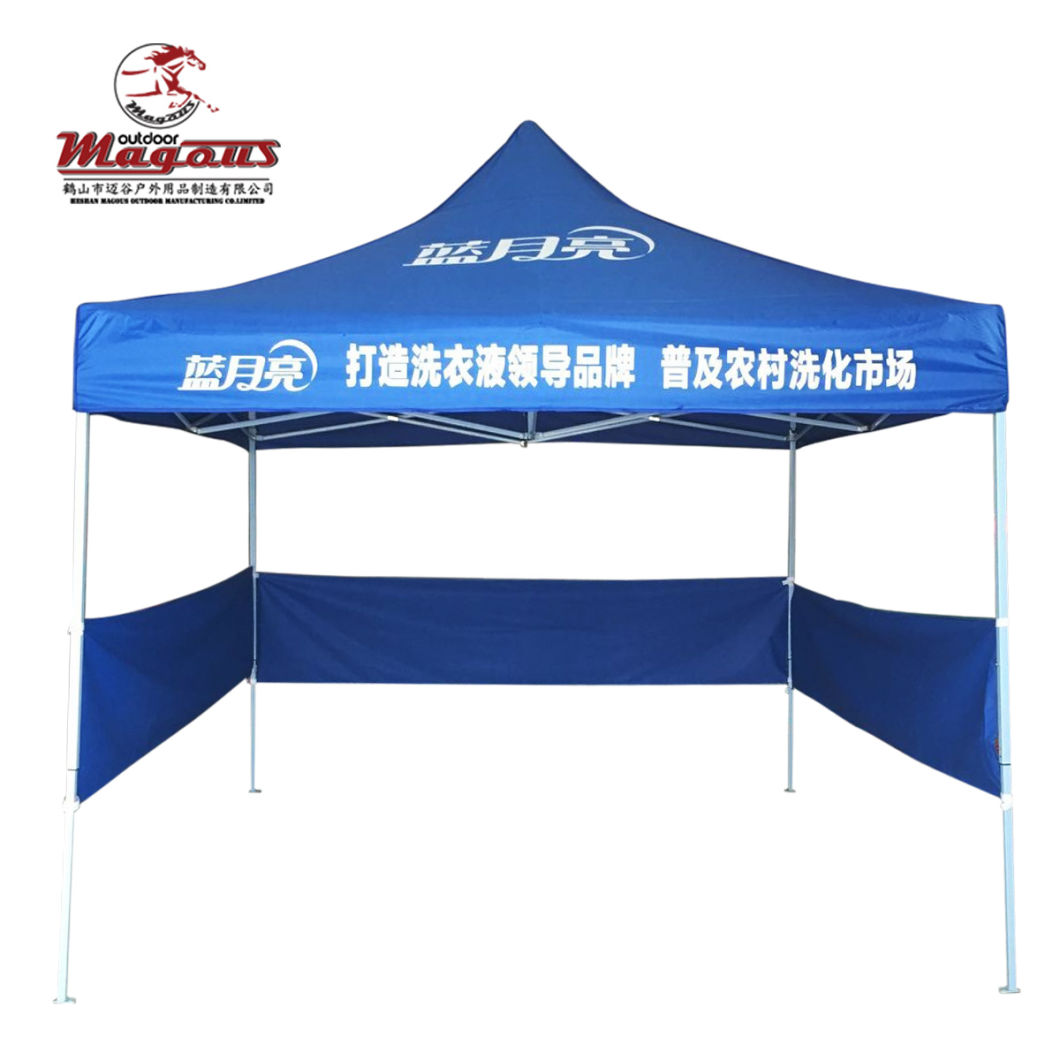 Hot Sale 10X10 Advertising Pop up Tent with Half Wall