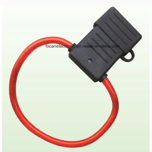 in-Line Car Mini Blade Fuse Holder Waterproof 14AWG