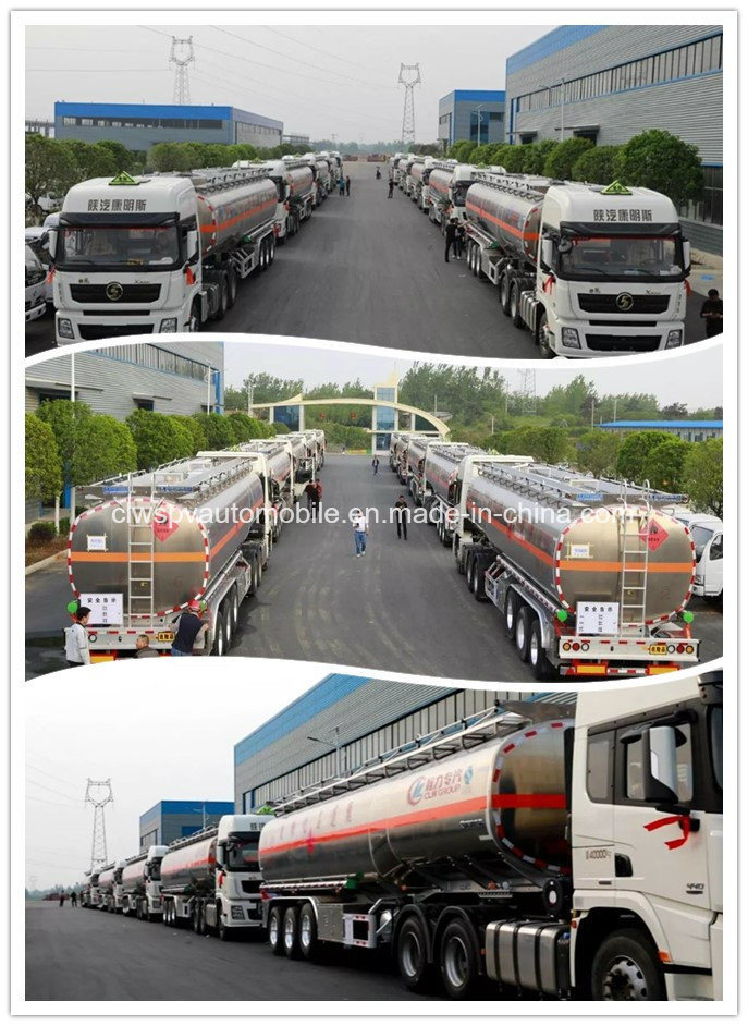 48000L Aluminum Fuel /Oil Tanker Semi Trailer 48t Alloy Bower Trailer