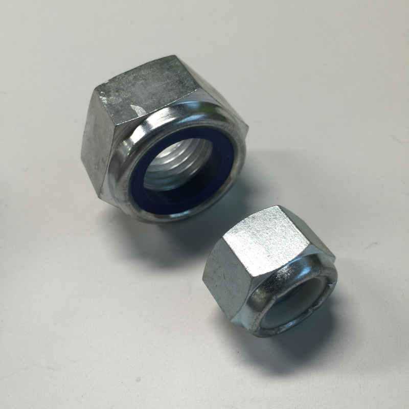 Custom Zinc Plated Self Lock Nut