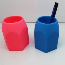 Promotion Gift Silicone Pen Holder Pen Container