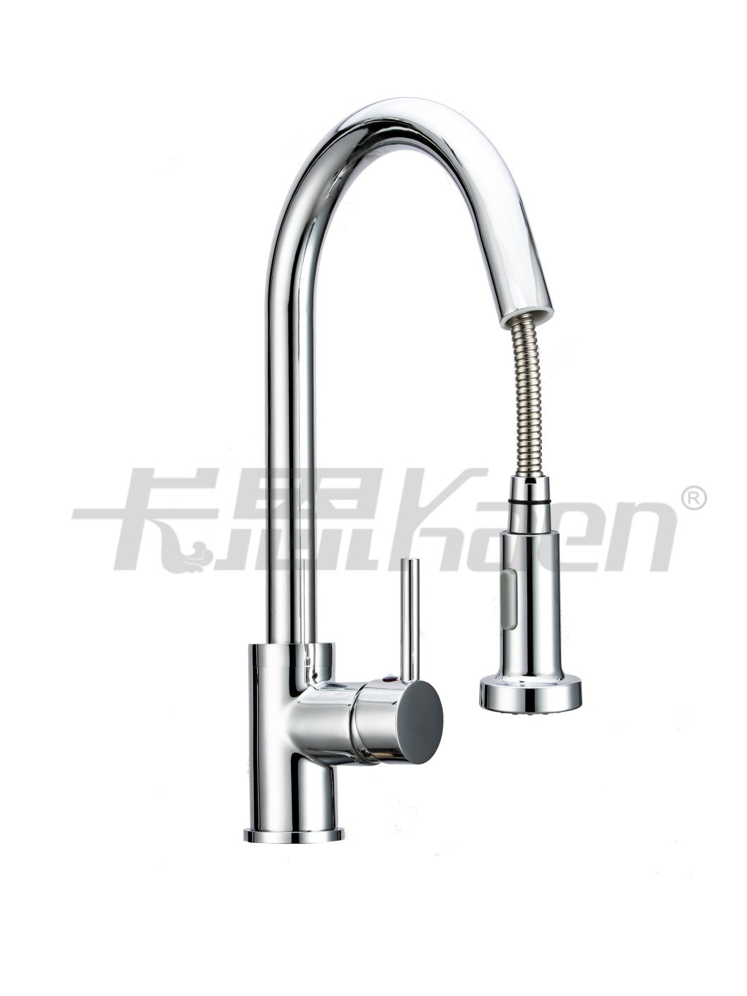 Kaen Chrome Pull Down Kitchen Faucet with spray 8383D