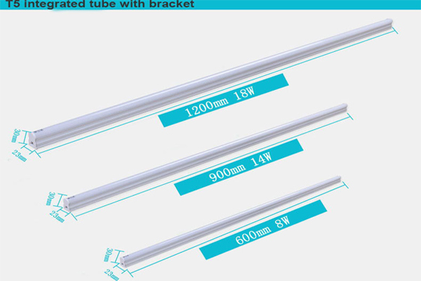 Higher Luminous Efficaly and Energy Saving LED Tube Light T5 for Greenhouse