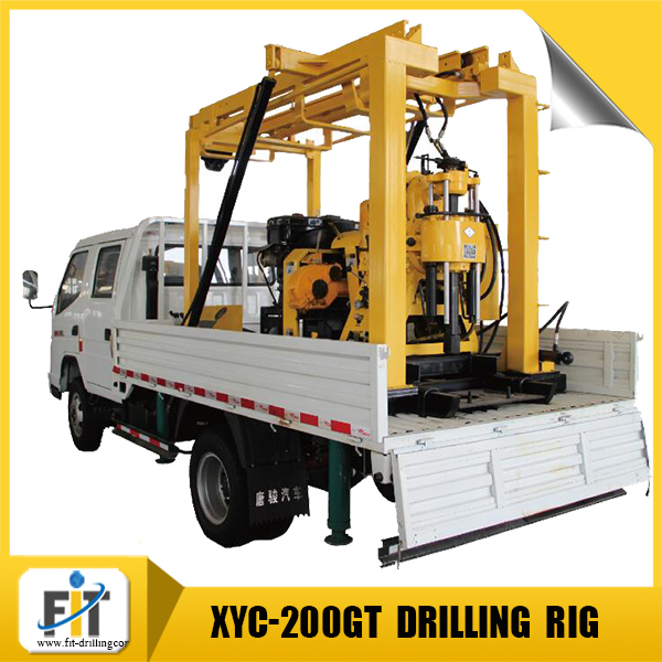 Xyc-200gt Truck Mounted Drilling Rig