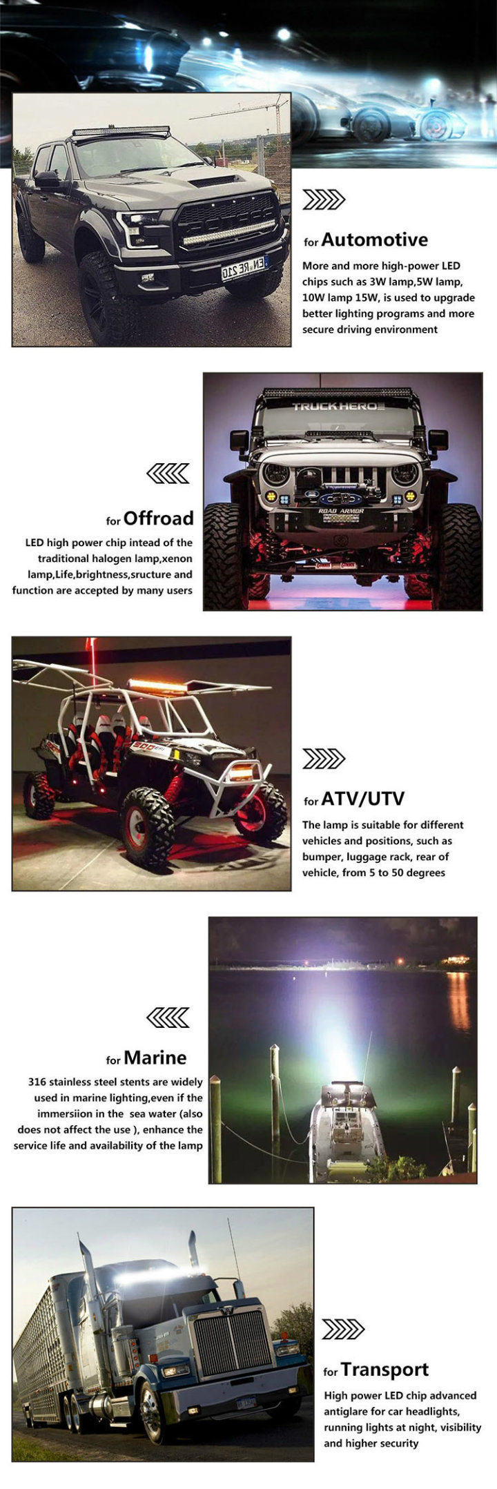 Ce RoHS 6D 12volt Single Row Super Slim 14 Inch LED Light Bar for Offroad