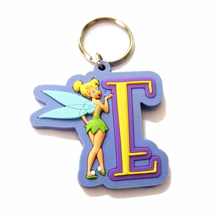 Personalized Eco-Friend Soft PVC Rubber Key Chain