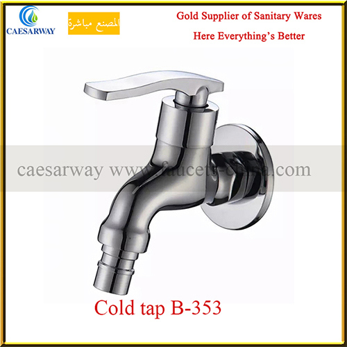 Brass in-Wall Waching Machine Cold Water Tap