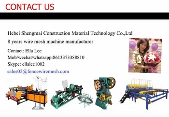 Factory Best Price Automatic Barbed Wire Machine