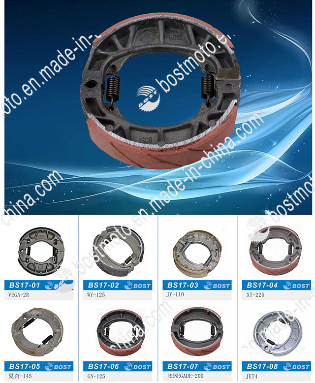 High Quality Motorcycle Parts Brake Shoe Bws125