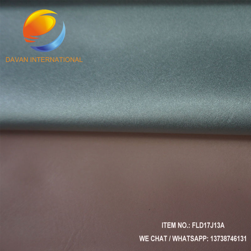 Artificial Leather with Polish Surface for Shoes