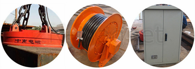 Circular Lifting Electromagnet for Steel Thick Plate Lifting MW03
