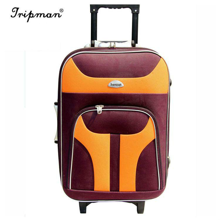 Cheap Luggage Travel Bag Outside Iron Trolley Sets Luggage Case