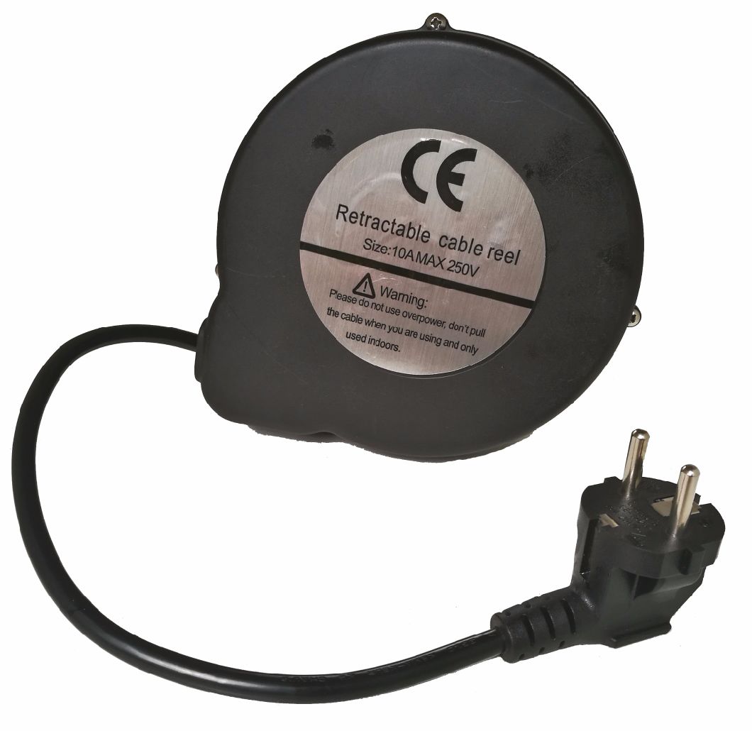 EU Standard Retractable Cable Reel for Industry Equipment