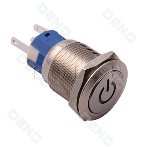 Classic Style in Stainless Steel Horn Push Switch