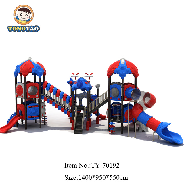 Factory-Selling Super Cool Outdoor Play Gym Commercial Kids Slide