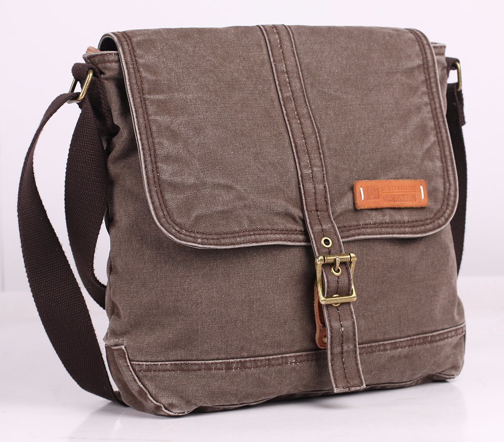 High-Capacity Canvas Shoulder Messenger Bags
