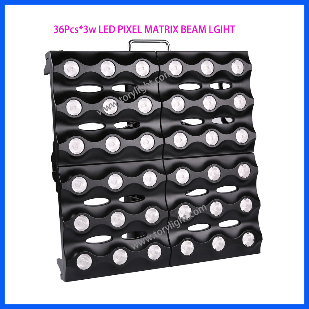 LED Gold Array Beam Pixel Matrix 36*3W CREE DJ Light