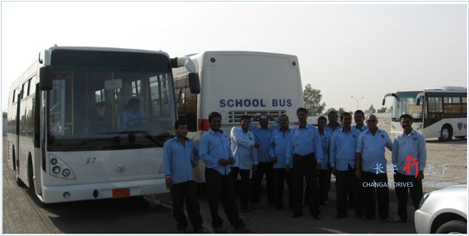 10.5m School Bus 55 Seats Diesel Bus Luxury School Bus with Low Price