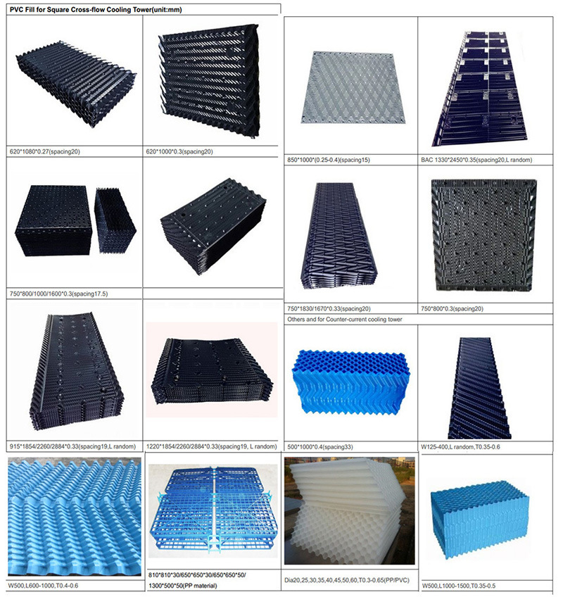 Marley Cross Flow Cooling Tower Film Fill Packing